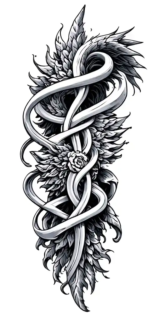 Greek Gods Symbols Intertwined