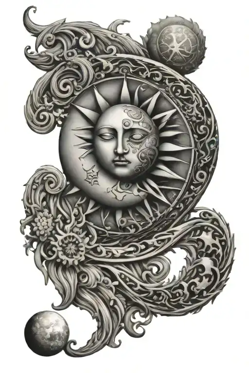 Human Become Sun Moon