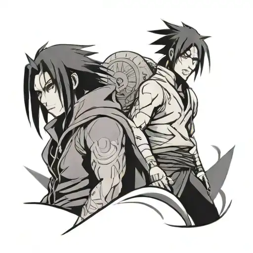 Sasuke And Itachi Uchiha