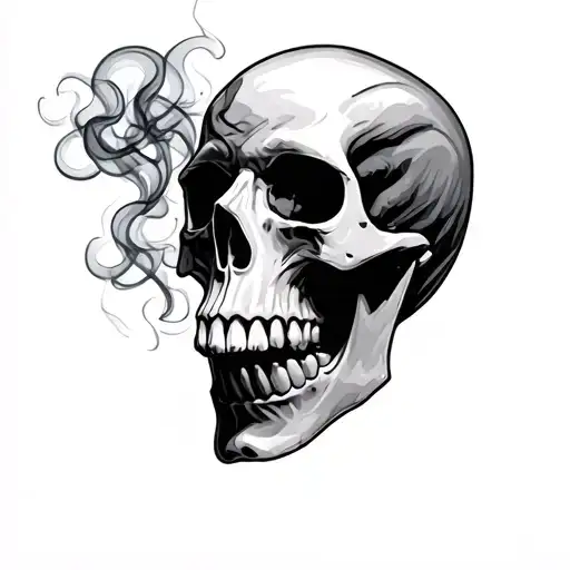 Smoked Skull