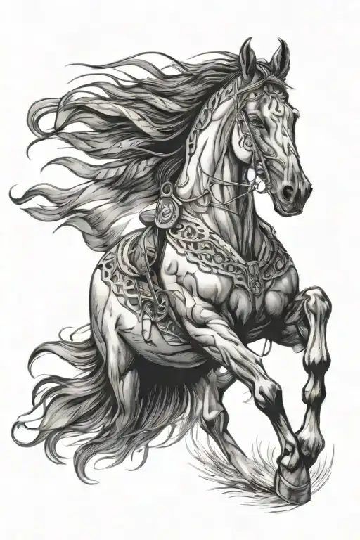 Native American Spirit Horse