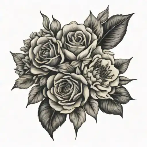 Birth Flower Bouquet