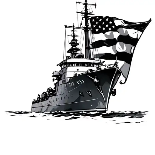 Coverup United States Navy Ship