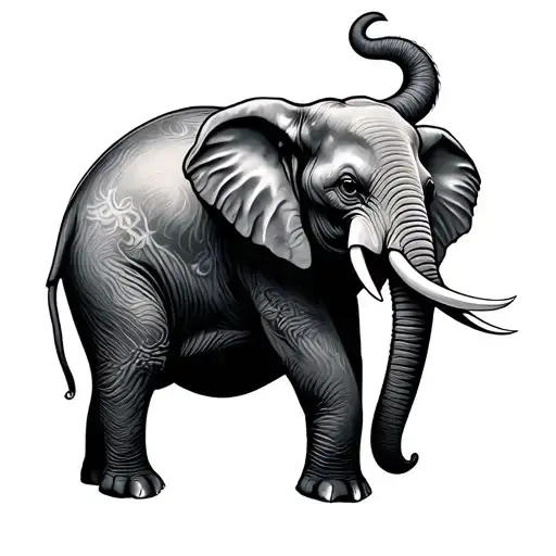 Elephant Holding