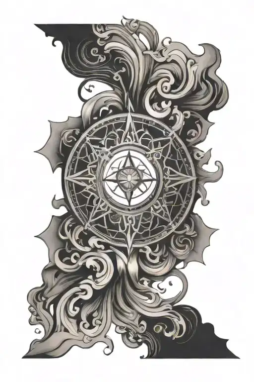 Manifestation Symbol In The Center