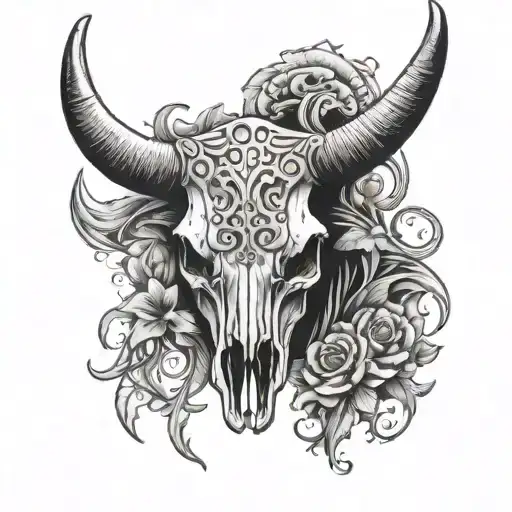 Longhorn Skull