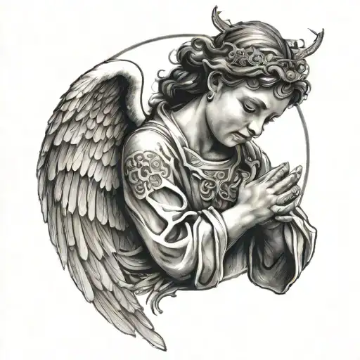 Angel Praying