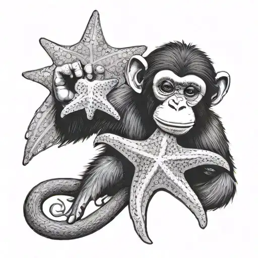 Monkey And A Starfish