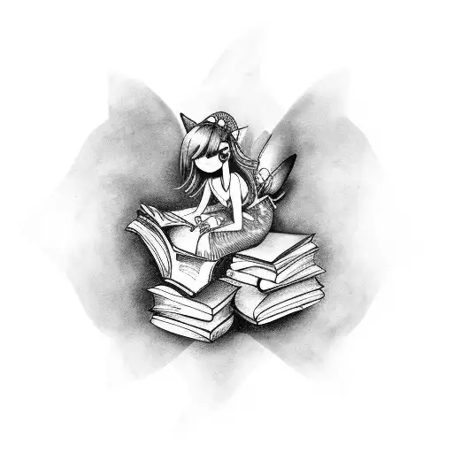 Fairy With Books