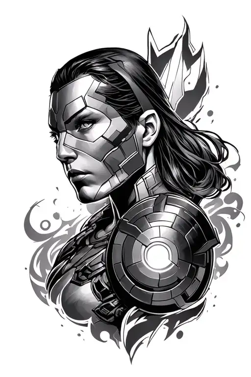 Marvel Heroes Avengers Blended