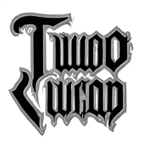 Two Word Ambigram Generator