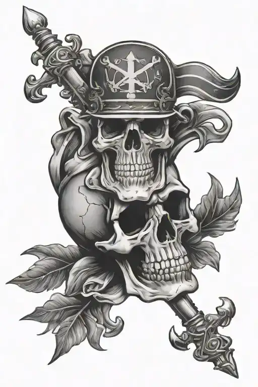 Skull And Bones Flag Dia Dos