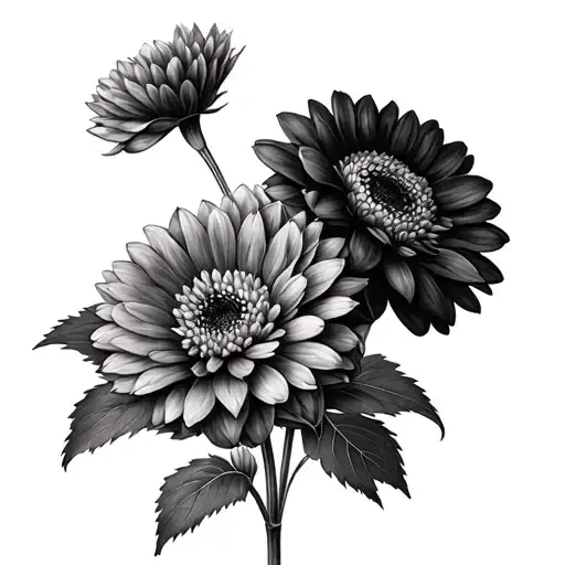 Black Chrysanthemum