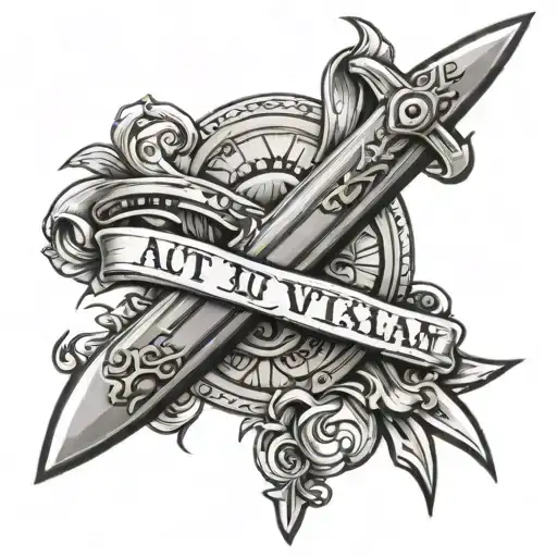 Aut Viam Inveniam Aut Faciam Written On The Sword