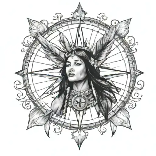 Disney's Pocahontas Compass