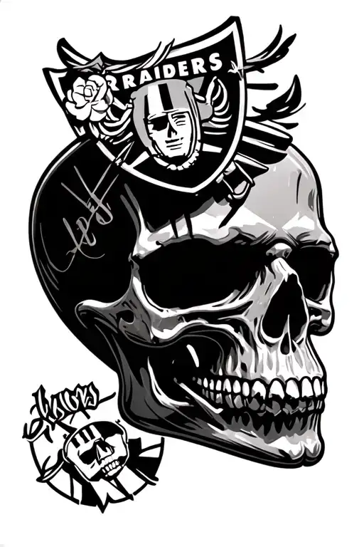Las Vegas Raiders Skull
