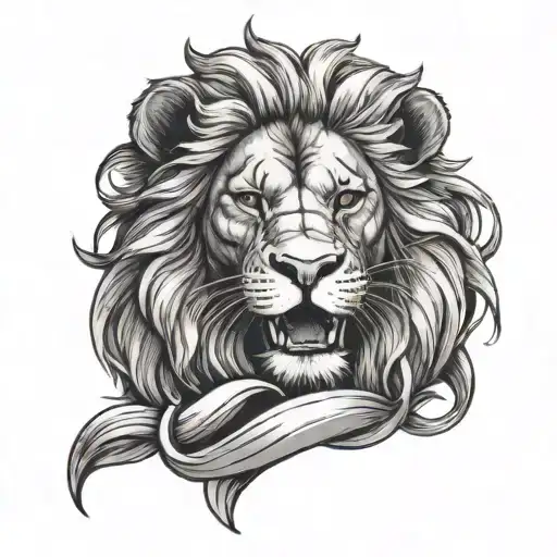 The Lion That Eats Bananas