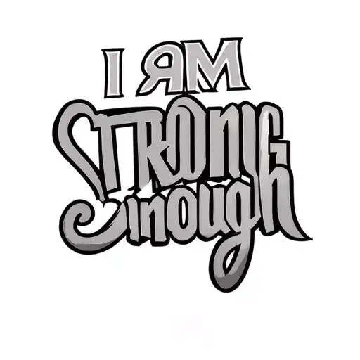 I Am Strong Enough Symbol