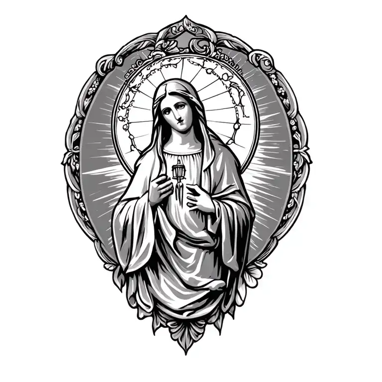 American Traditional Virgin Mary