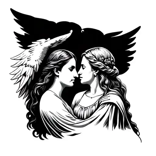 Three People In Heaven Memorial