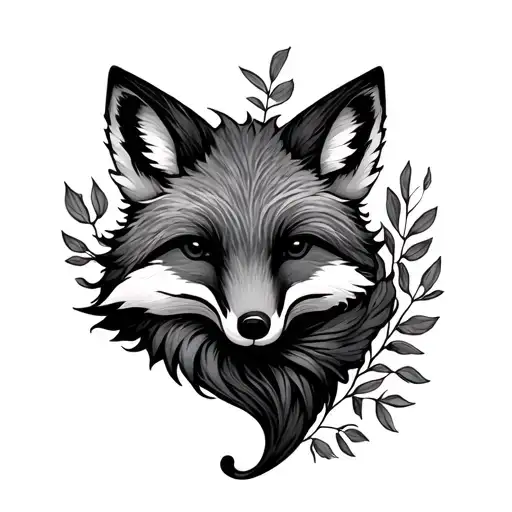 Fox Tail Turns Into Leaves