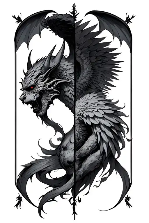 Half Demon Half Angel