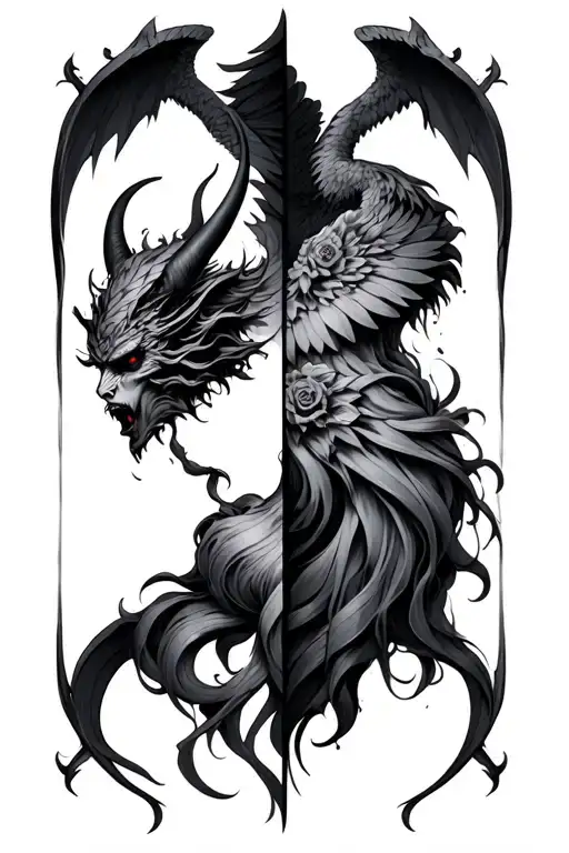 Half Demon Half Angel