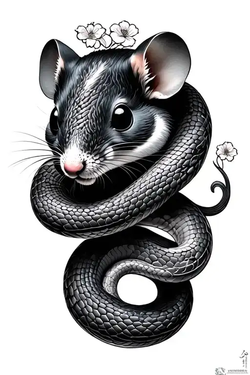 Mouse And Snake Chinese