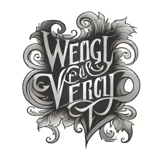 Weigl Family Lettering