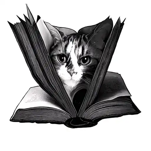 Blank Page From A Book