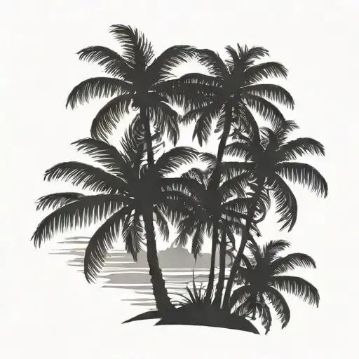 Palm Tree Silhouette
