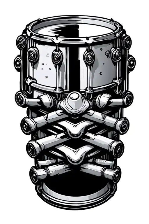 Cybernetic Forearm Drum Sticks