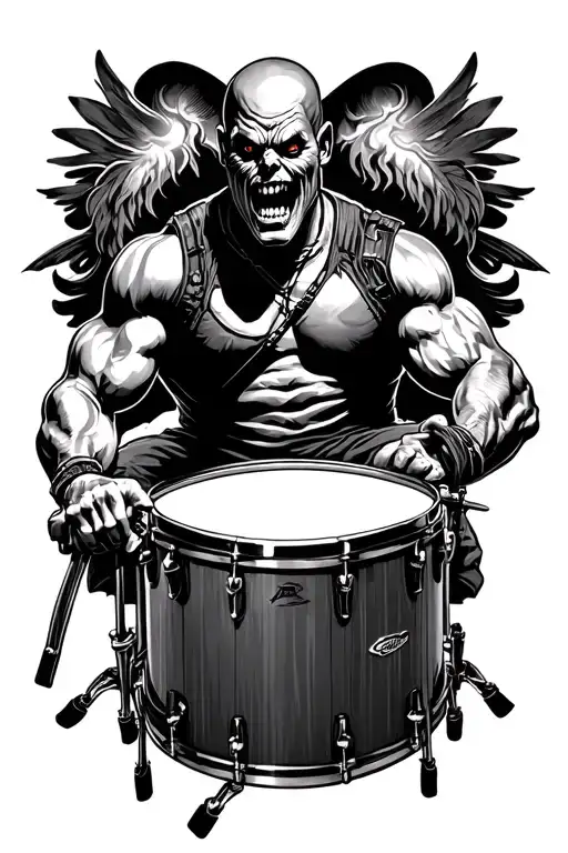 Heavy Metal Drummer