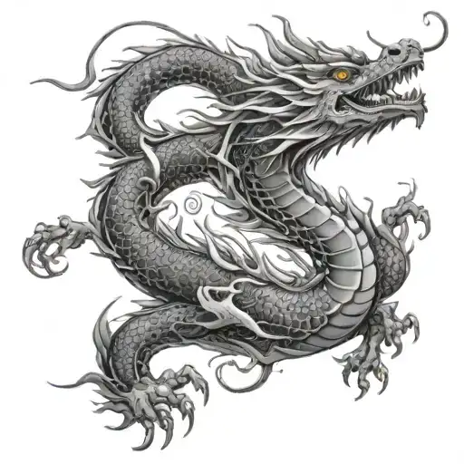 Japanesse Dragon Coming