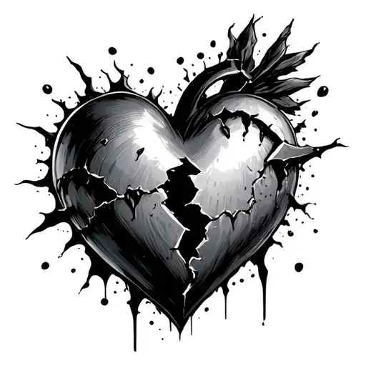 Broken Heart Being Attacked