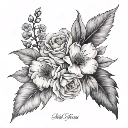 Birth Flowers For August March April