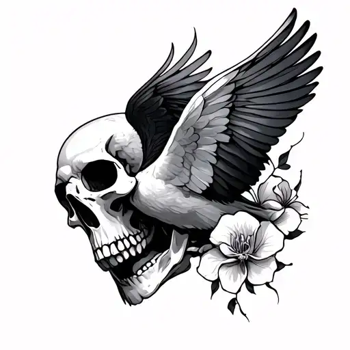 Dove And Skull