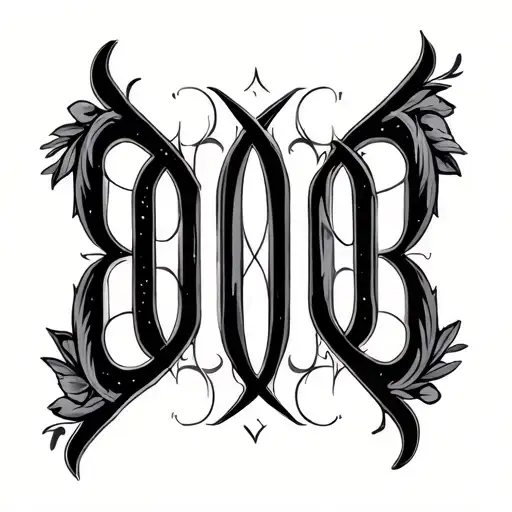 Two Word Ambigram Generator