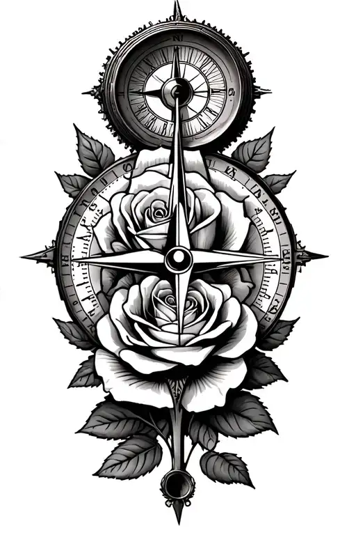 Compass And Roses
