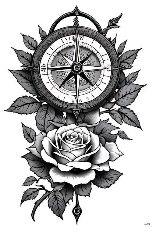 Compass And Roses