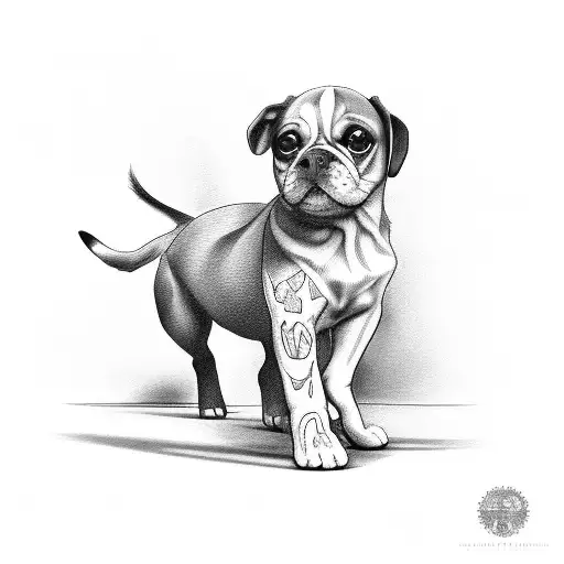 Baby Leg And Dog Leg