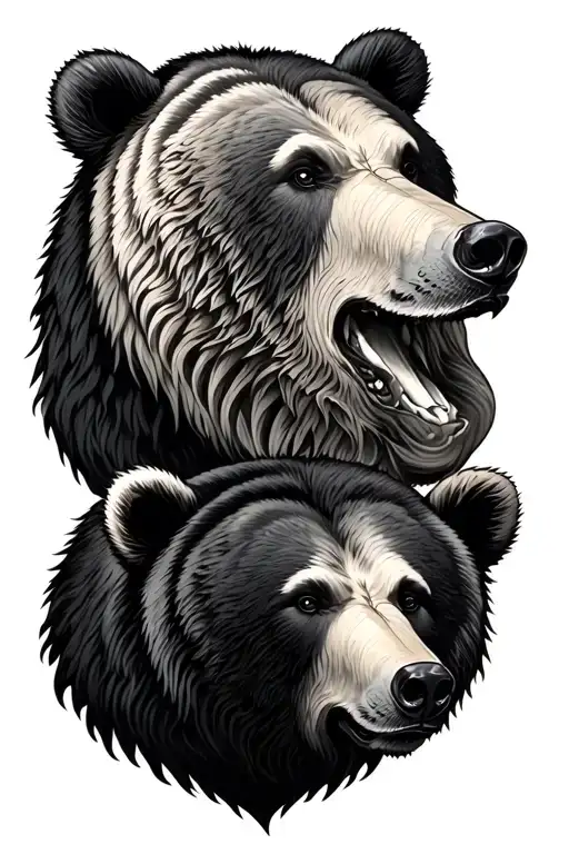 Three Bear Head