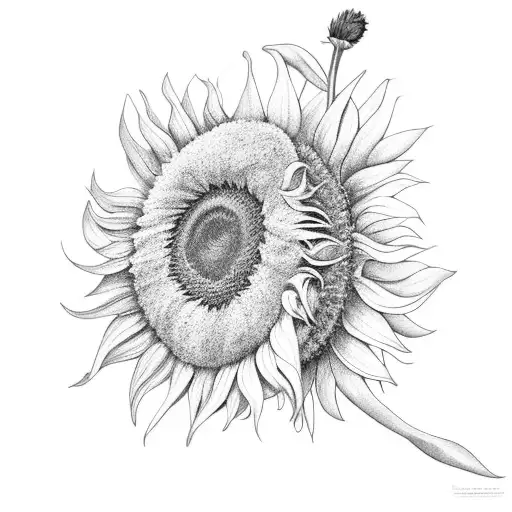 Book With Sunflower And Lavender Tied To It