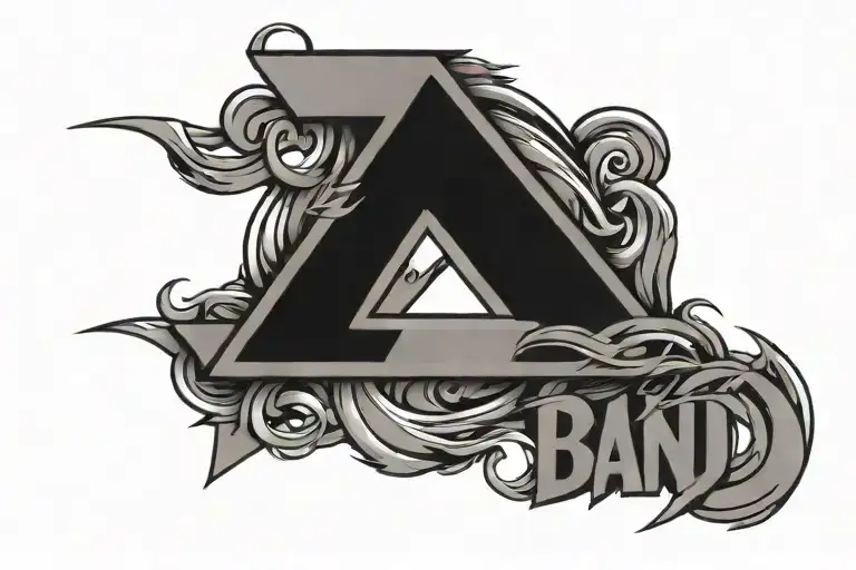 Ben Z Band Letters