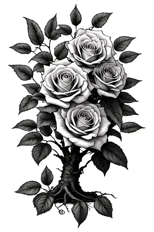 Roses Money Tree Growing