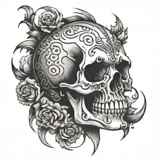Skull That Explains Pain A Hard Time Struggling With Pain