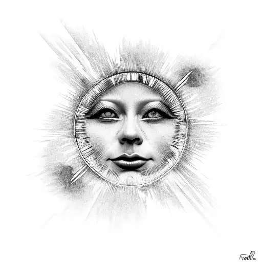 Sun Made Of A Fingerprint