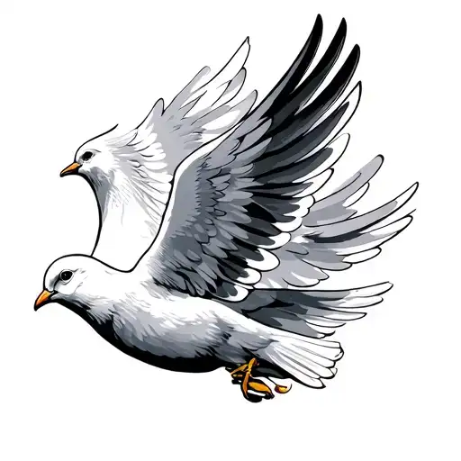 Dove Representing Holy Spirit