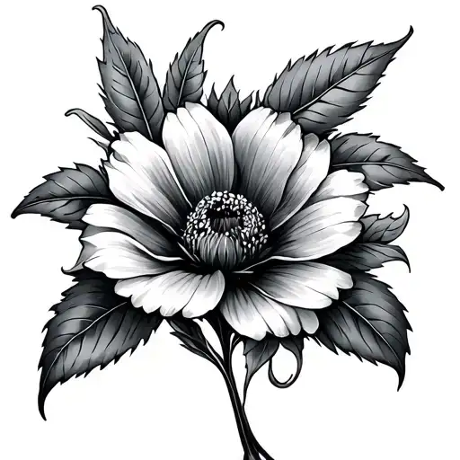 Birth Flower September Intertwined