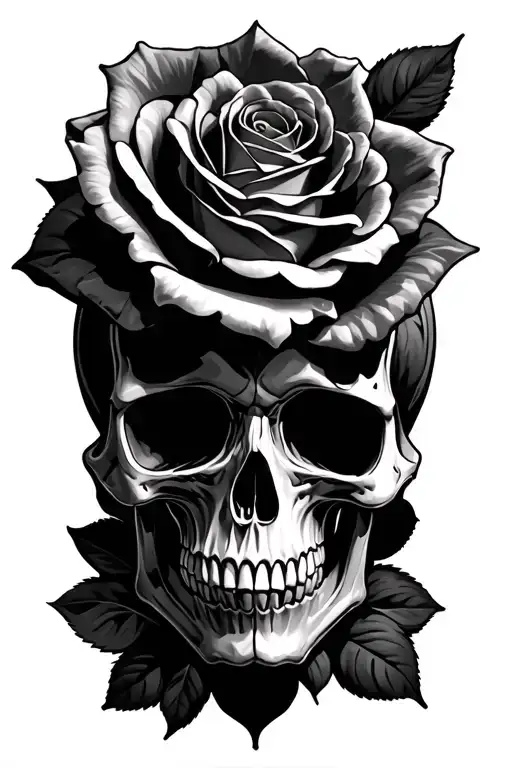 Skull Roses